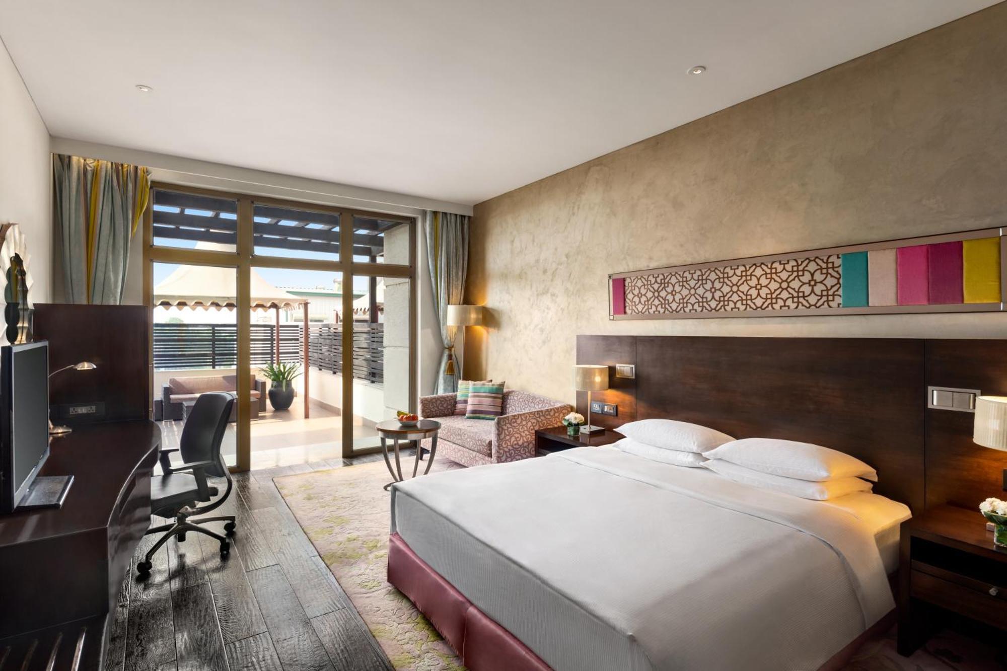 Hilton Jaipur Hotel Luaran gambar Deluxe room